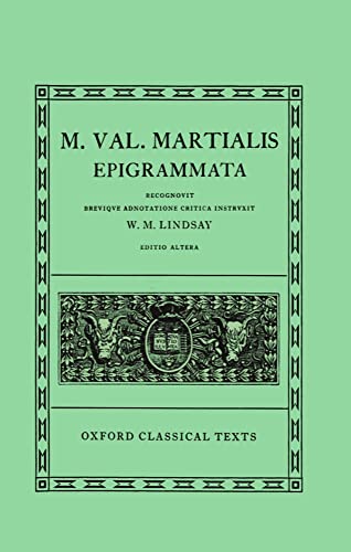 Epigrammata (Oxford Classical Texts) von Oxford University Press