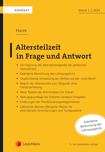 Altersteilzeit in Frage und Antwort (Populäres Fachbuch) von LexisNexis ARD ORAC