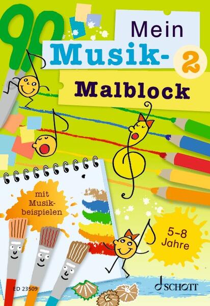 Mein Musik-Malblock 2 von Schott Music