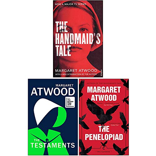 Margaret Atwood Collection 3 Books Set (the Handmaid's Tale, the Testaments, the Penelopiad)