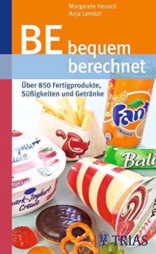 BE bequem berechnet: Über 850 Fertigprodukte, Süßigkeiten und Getränke