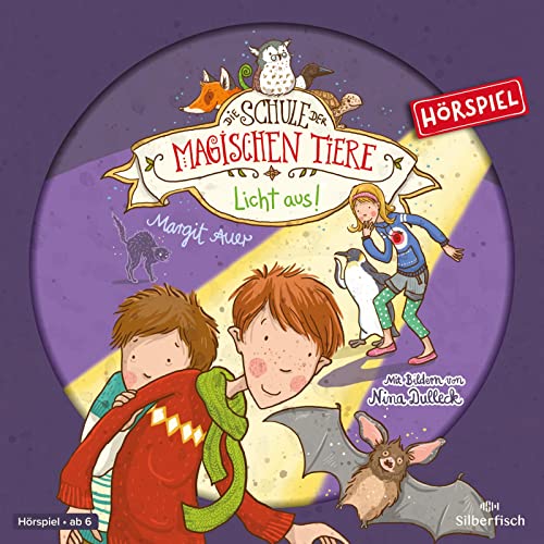 Die Schule der magischen Tiere - Hörspiele 3: Licht aus! Das Hörspiel: 1 CD (3) von Silberfisch