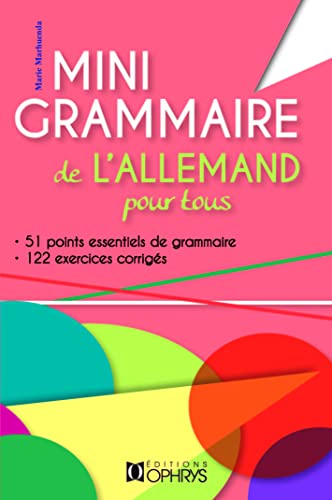 Mini-grammaire de l'allemand