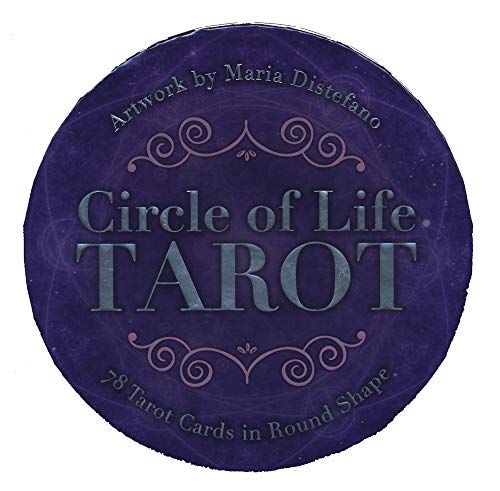 Circle of Life Tarot: 78 Tarot Cards in Round Shape (Tarocchi) von Lo Scarabeo