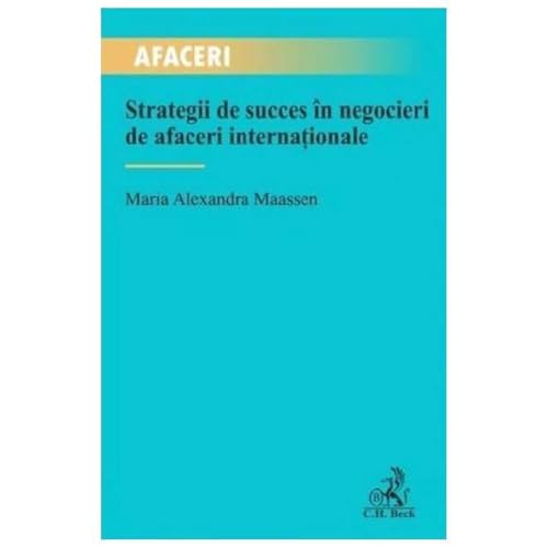 Strategii De Succes In Negocieri De Afaceri Internationale von C.H. Beck