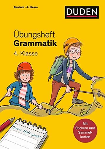 Übungsheft - Grammatik 4. Klasse: Mit Stickern und Lernerfolgskarten (Übungshefte Grundschule Deutsch)