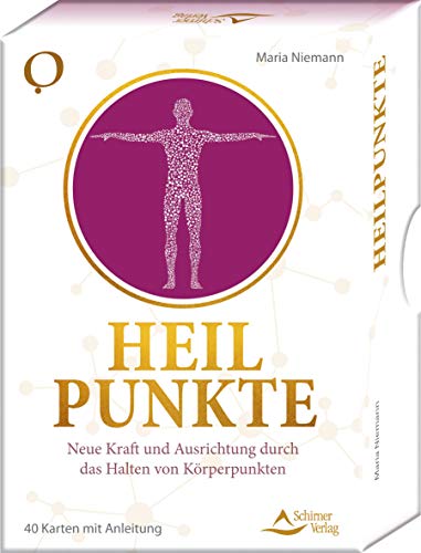 SET - Heilpunkte: Neue Kraft und Ausrichtung durch das Halten von Körperpunkten - 40 Karten mit Anleitung SET - Heilpunkte: Neue Kraft und Ausrichtung durch das Halten von Körperpunkten - 40 Karten mit Anleitung
