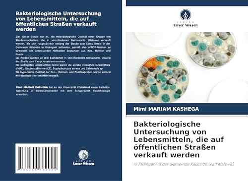 Bakteriologische Untersuchung von Lebensmitteln, die auf öffentlichen Straßen verkauft werden: in Kisangani in der Gemeinde Kabondo (Fall Malewa)