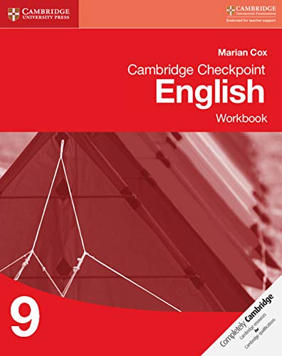 Cambridge Checkpoint English Workbook 9 (Cambridge International Examinations) von Cambridge University Press
