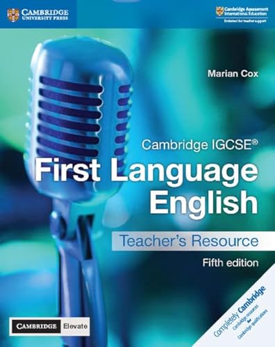 Cambridge Igcse174 First Language English Teacher's Resource With Cambridge Elevate (Cambridge International Igcse)