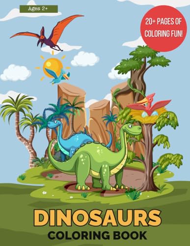Dinosaurs Coloring Pages von Independently published