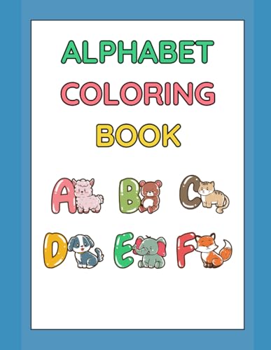 Alphabet Coloring & Writing Book von Independently published