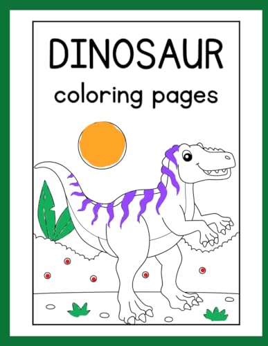 Dinosaur Coloring Book von Independently published