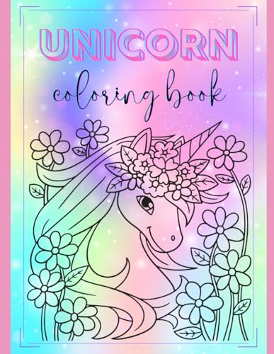 Unicorn Coloring Book: Inspiring & Uplifting Quotes von Independently published