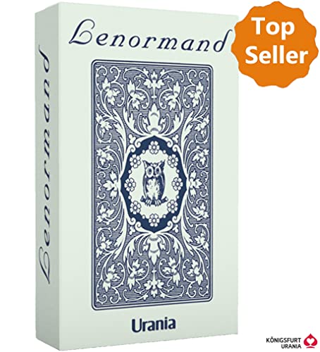 Blaue Eule: Lenormandkarten mit Kartenabbildungen Blaue Eule: Lenormandkarten mit Kartenabbildungen