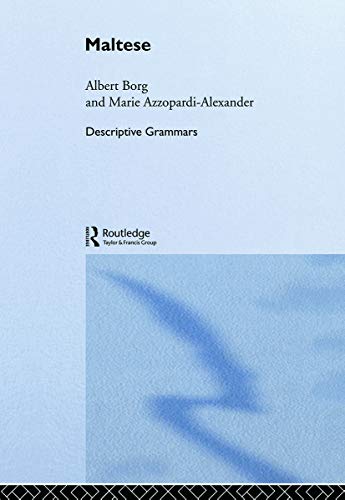 Maltese (Descriptive Grammars) von Routledge