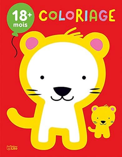 Mon premier bloc de coloriage: Les bébés animaux - Dès 18 mois von Lito