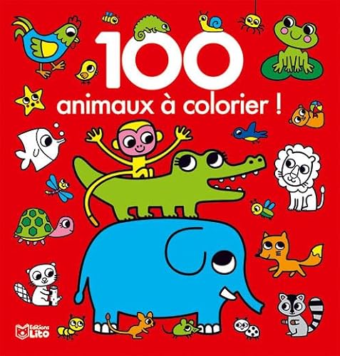 100 images à colorier Les animaux von Lito