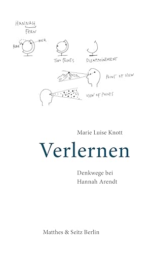 Verlernen: Denkwege bei Hannah Arendt von Matthes & Seitz Verlag