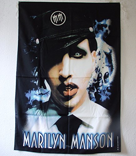 Marilyn Manson Poster-Fahne Poster Flag No. 114 Format 94 x 138 cm Polyester