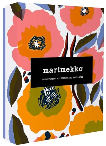 Marimekko Kukka Notecards: (Greeting Cards Featuring Scandinavian Design, Colorful Lifestyle Floral Stationery Collection) (Marimekko x Chronicle Books)
