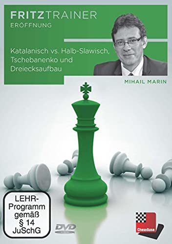 Katalanisch vs. Halb-Slawisch, Tschebanenko und Dreiecksaufbau: Fritztrainer - Interaktives Videoschachtraining von Chess-Base