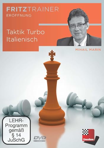 Taktik Turbo Italienisch: Fritztrainer - interaktives Video-Schachtraining von Chess-Base