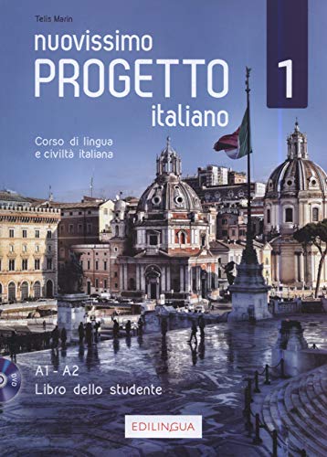 Nuovissimo Progetto Italiano 1 Lehrbuch mit DVD-Video: Libro dello studente + DVD + i-d-e-e code von EDILINGUA ITALIANO