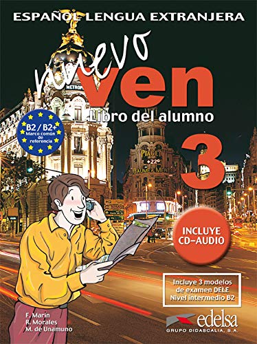 Nuevo Ven 3: Libro del alumno + CD 3 (Métodos - Jóvenes y adultos - Nuevo ven - Nivel B2) von Didier