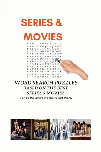 Word Search Puzzle - Series & Movies: For your entertainment von Independently published
