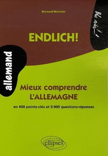 Endlich ! Mieux comprendre l'Allemagne (Allemand) (Bloc-notes)
