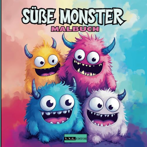 "Süße Monster – Malbuch für Kinder und Erwachsene": Tauche ein in eine Welt voller süßer und lustiger Monster mit diesem fantastischen Malbuch! "Süße Monster – Malbuch für Kinder und Erwachsene": Tauche ein in eine Welt voller süßer und lustiger Monster mit diesem fantastischen Malbuch! von Independently published