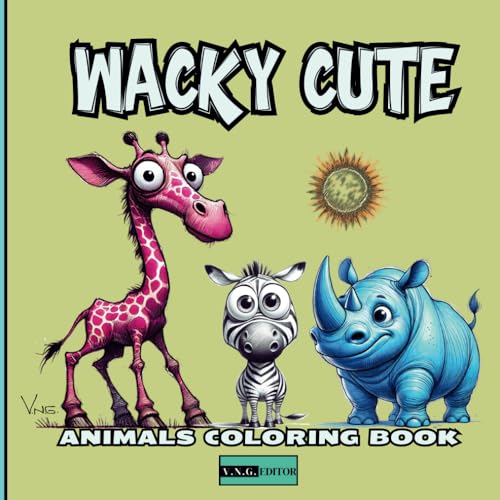 Wacky Cute Animals – A fun and unique coloring book with whimsical creatures for all ages and creative minds: Let your imagination run wild with this ... animal coloring book – perfect for all ages. Wacky Cute Animals – A fun and unique coloring book with whimsical creatures for all ages and creative minds: Let your imagination run wild with this ... animal coloring book – perfect for all ages. von Independently published
