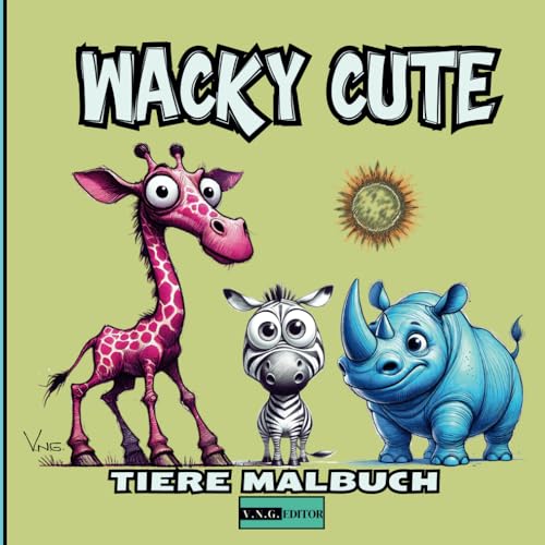 Wacky Cute Animals – Ein lustiges und einzigartiges Malbuch mit skurrilen Kreaturen für alle Altersgruppen und kreative Köpfe: Seltsame und ... Ausmalen – voller Fantasie, Freiheit und Spaß Wacky Cute Animals – Ein lustiges und einzigartiges Malbuch mit skurrilen Kreaturen für alle Altersgruppen und kreative Köpfe: Seltsame und ... Ausmalen – voller Fantasie, Freiheit und Spaß von Independently published