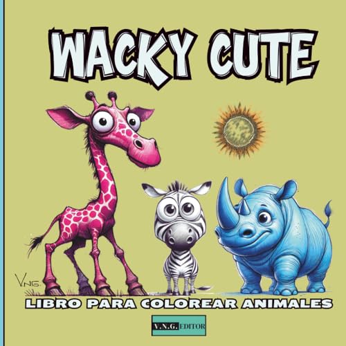 Wacky Cute Animals – Un libro para colorear divertido y único con criaturas extravagantes para todas las edades y mentes creativas: Criaturas ... la imaginación y disfrutar sin reglas von Independently published