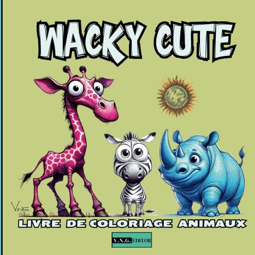 Wacky Cute Animaux – Un livre de coloriage amusant et unique avec des créatures fantaisistes pour tous les âges et les esprits créatifs: Des créatures ... en toute liberté, pour stimuler l’imagination Wacky Cute Animaux – Un livre de coloriage amusant et unique avec des créatures fantaisistes pour tous les âges et les esprits créatifs: Des créatures ... en toute liberté, pour stimuler l’imagination von Independently published