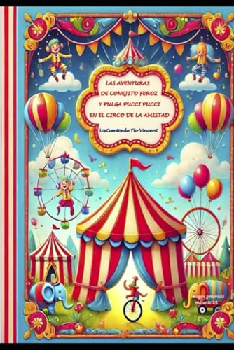 LAS AVENTURAS DE CONEJITO FEROZ Y PULGA PUCCI PUCCI EN EL CIRCO DE LA AMISTAD (Conejito Feroz y Pulga Pucci Pucci: Aventuras bajo la carpa) von Independently published