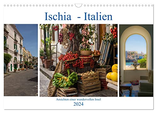 Ischia - Italien (Wandkalender 2024 DIN A3 quer), CALVENDO Monatskalender von CALVENDO