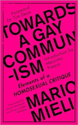 Towards a Gay Communism: Elements of a Homosexual Critique von Pluto Press (UK)