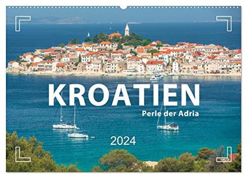 KROATIEN - Perle der Adria (Wandkalender 2024 DIN A2 quer), CALVENDO Monatskalender