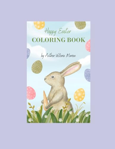 Happy Easter: Coloring Book von Independently published