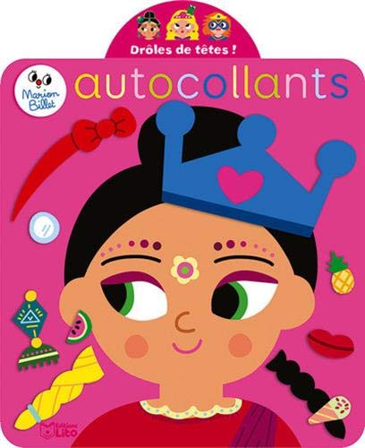 Autocollants - Drôles de têtes ! - Les filles - Dès 3 ans von Lito
