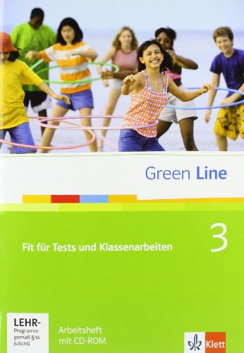 Green Line 3: Fit für Tests und Klassenarbeiten 3, Arbeitsheft und CD-ROM mit Lösungsheft Klasse 7 (Green Line. Bundesausgabe ab 2006)