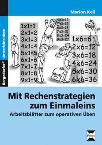 Mit Rechenstrategien zum Einmaleins: Arbeitsblätter zum operativen Üben (2. bis 4. Klasse) von Persen Verlag In Der Aap Lehrerwelt