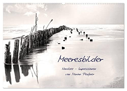 Meeresbilder - Nordsee-Impressionen (Wandkalender 2025 DIN A2 quer), CALVENDO Monatskalender von CALVENDO