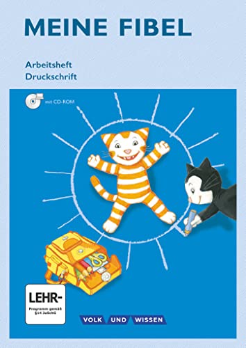 Meine Fibel - Ausgabe 2015 - 1. Schuljahr: Arbeitsheft in Druckschrift mit Übungssoftware - Mit Silbenschieber