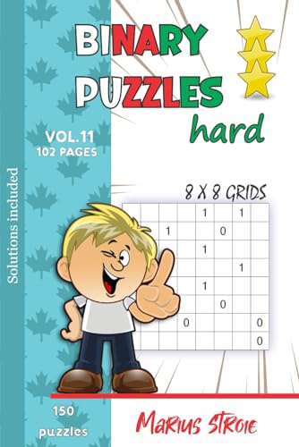 Binary Puzzles - hard, vol. 11 von Independently published