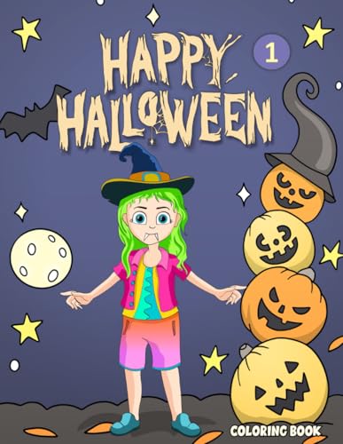 Happy Halloween - coloring book, vol. 1 von Independently published