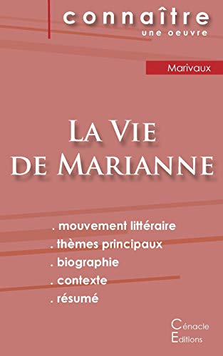 Fiche de lecture La Vie de Marianne de Marivaux (analyse littéraire de référence et résumé complet) von Les Editions Du Cenacle