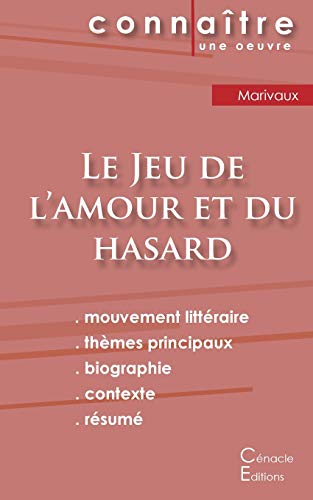 Fiche de lecture Le Jeu de l'amour et du hasard de Marivaux (Analyse littéraire de référence et résumé complet)